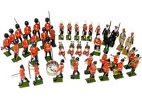 Lot 181 - Britains pre-war hollow-cast British toy soldiers