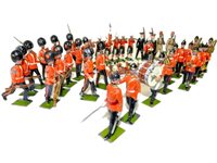 Lot 181 - Britains pre-war hollow-cast British toy soldiers