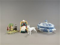 Lot 116 - Mixed ceramics including Staffordshire, Royal Doulton and Royal Copenhagen