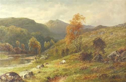 Lot 61 - William Henry Mander (1850-1922), Nr Pensarn, oil on canvas