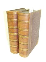 Lot 38 - BAINES Thomas, Lancashire and Cheshire Past and Present [1868-69], 2 vols 4to, half morocco (2)