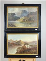 Lot 202 - Richards, a pair of highland scenes