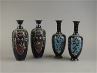 Lot 94 - A group of Japanese cloisonne