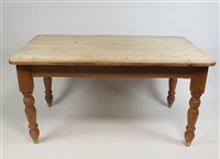 Lot 397 - Pine kitchen table