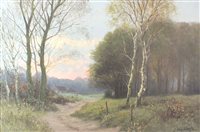 Lot 345 - Willem Alberts, landscape oil on canvas