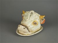 Lot 129 - Bull's head cheese dish