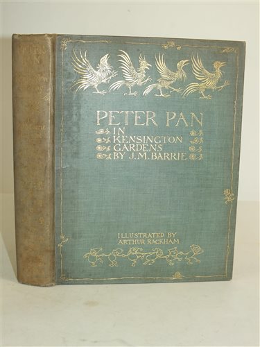 Lot 36 - BARRIE, Sir James, Peter Pan in Kensington Gardens