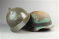Lot 424 - French Adrian helmet