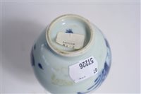 Lot 28 - A Small Chinese Blue and White Bottle Vase