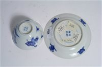 Lot 32 - A Chinese Blue and White Miniature Dish