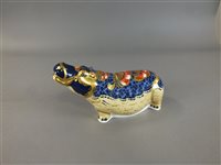 Lot 161 - A Royal Crown Derby Imari Hippo paperweight