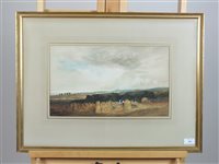 Lot 232 - Alfred W Rich, Hayfield, watercolour