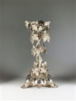 Lot 94 - A Victorian silver table centrepiece