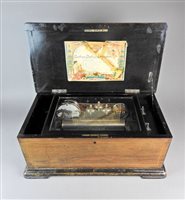 Lot 130 - An orchestral cylinder music box