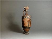 Lot 5 - South Italian, Apulian 4th century BC, black glazed oinochoe