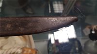 Lot 276 - A Japanese type 30 bayonet and metal scabbard