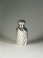 Lot 53 - A Victorian silver scent bottle