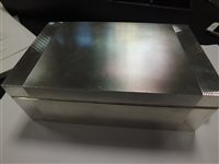 Lot 38 - A silver mounted cigar box