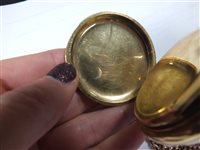 Lot 321 - A Waltham open face pocket watch