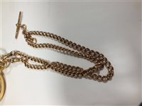Lot 321 - A Waltham open face pocket watch