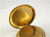 Lot 321 - A Waltham open face pocket watch