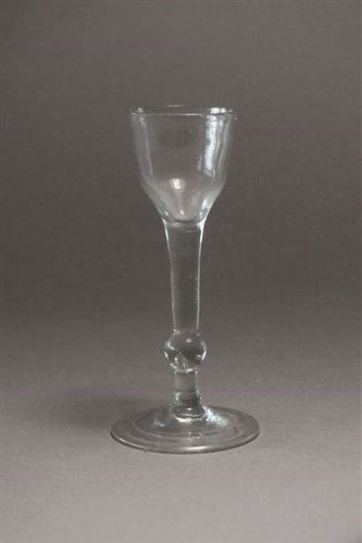 Lot 116 - An English drinking glass, circa 1760