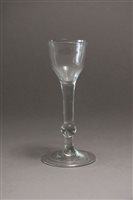 Lot 116 - An English drinking glass, circa 1760