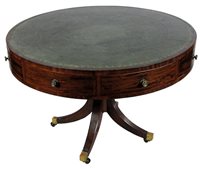 Lot 293 - A mahogany library table