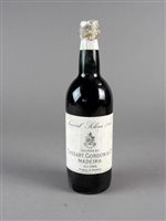 Lot 161 - A bottle of Cossart Gordon and Co Madeira Sercial Solera