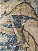 Lot 147 - A Flemish historical tapestry