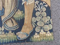 Lot 147 - A Flemish historical tapestry