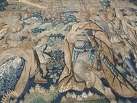 Lot 147 - A Flemish historical tapestry