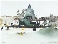 Lot 483 - John Knapp Fisher (1931-2915), Venice, watercolour