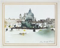 Lot 483 - John Knapp Fisher (1931-2915), Venice, watercolour