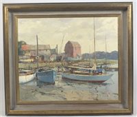 Lot 768 - Jack Merriott (1901-1968), Lowering Tide Woodbridge