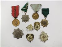 Lot 223 - 38 assorted predominantly German badges and medals