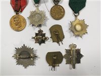 Lot 223 - 38 assorted predominantly German badges and medals
