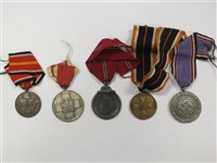 Lot 223 - 38 assorted predominantly German badges and medals
