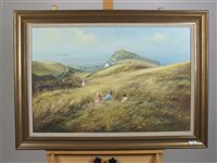 Lot 179 - Ted Dyer, landscape, oil on canvas