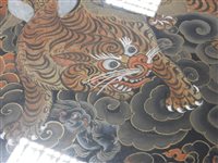 Lot 179 - A Tibetan Thangka of Vajrapani, Bhutan 20th century