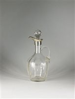 Lot 81 - A silver mounted Whisky decanter