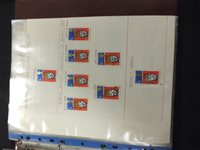 Lot 250 - Two boxes containing thirty-nine stamp albums