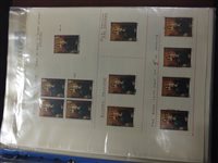 Lot 250 - Two boxes containing thirty-nine stamp albums