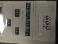 Lot 250 - Two boxes containing thirty-nine stamp albums