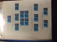 Lot 250 - Two boxes containing thirty-nine stamp albums