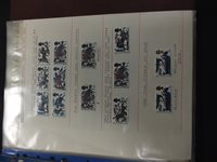 Lot 250 - Two boxes containing thirty-nine stamp albums
