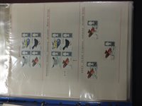 Lot 250 - Two boxes containing thirty-nine stamp albums