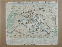 Lot 416 - Paris Map