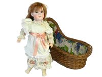 Lot 344 - A Gebruder Heusbach doll