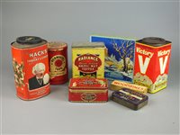 Lot 282 - A large collection of advertising tins